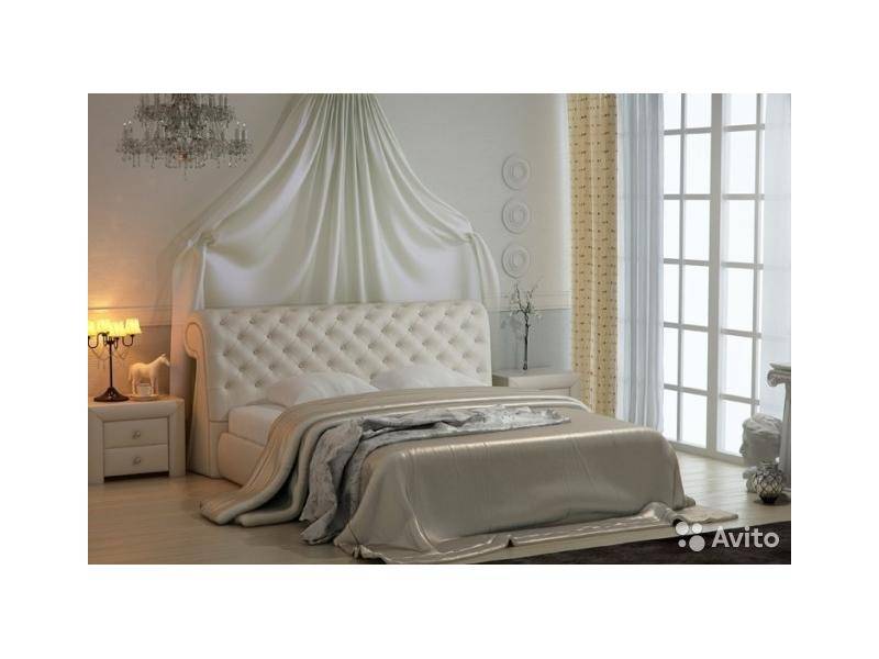 белая кровать letto 11 в Вологде