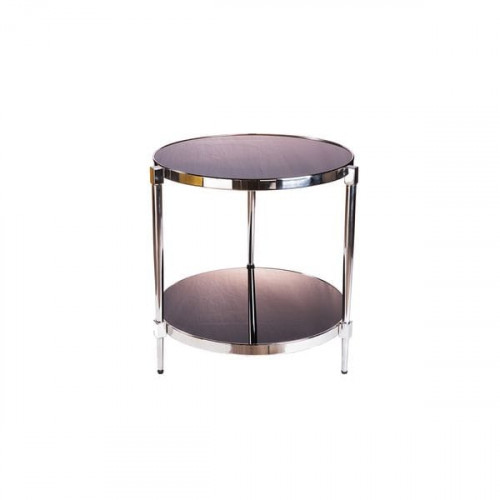 стол кофейный majestc серебро, чёрный в Вологде