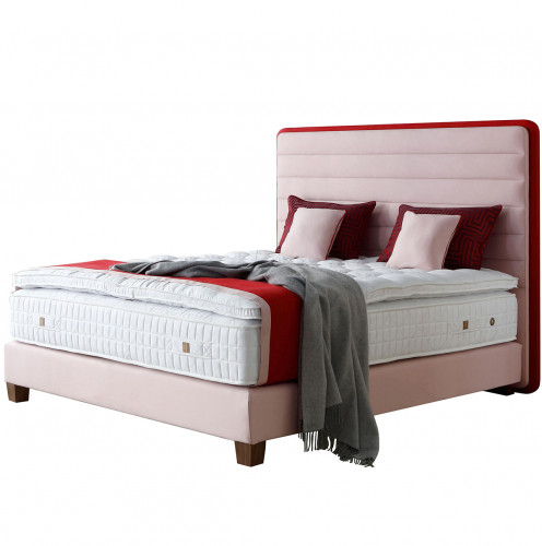 кровать двуспальная 180х200 розовая lounge headboard в Вологде