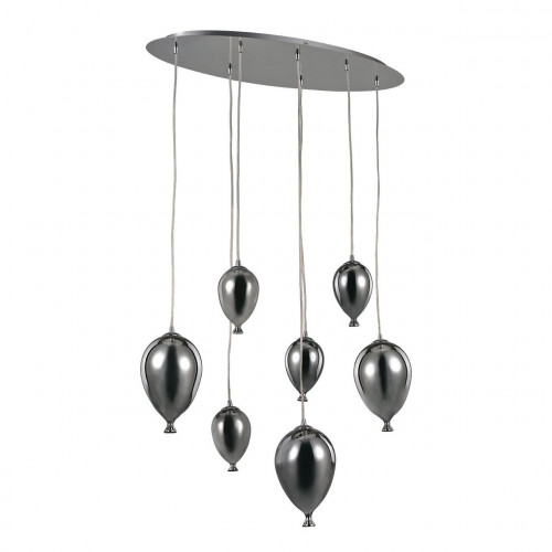подвесная люстра ideal lux clown sp7 cromo в Вологде