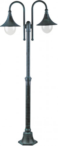 садово-парковый светильник arte lamp malaga a1086pa-2bg в Вологде