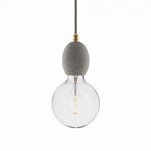 подвесной светильник beton bolti gray brass в Вологде