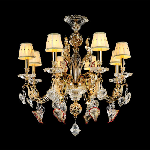 люстра md102729-8a от illuminati золото/янтарная в Вологде