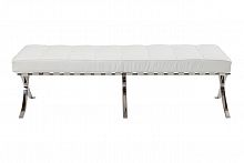 оттоманка barcelona loveseat белая в Вологде