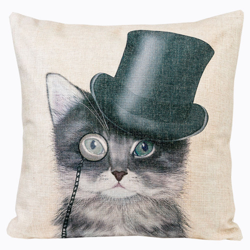 декоративная подушка «мисс монокль» в Вологде