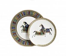 комплект тарелок antique (темная) в Вологде