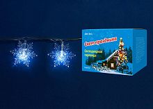 светодиодная гирлянда «снежинки-1» 700см (07930) uniel uld-s0700-050/dta white ip20 snowflakes-1 в Вологде