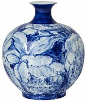 ваза настольная blue garden round в Вологде