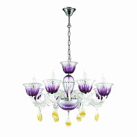 подвесная люстра odeon light ninfea 3930/8 в Вологде