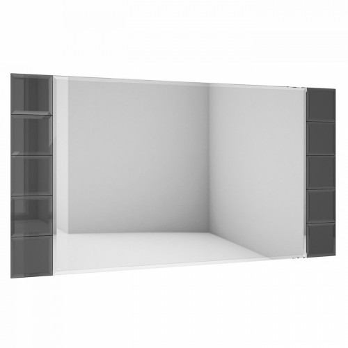 зеркало настенное венецианское с фацетом серое трэнди-3 в Вологде