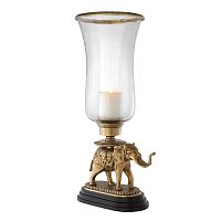 подсвечник золотой фигурный со слоном elephant от eichholtz, 64 см в Вологде