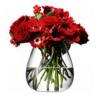 ваза округлая низкая flower 17 см в Вологде