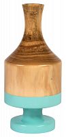 ваза настольная rustic chic wood blue в Вологде