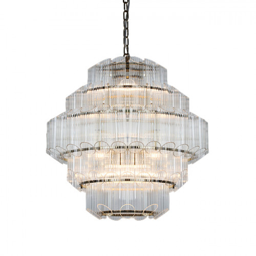 люстра vittoria 10a clear от delight collection прозрачная в Вологде