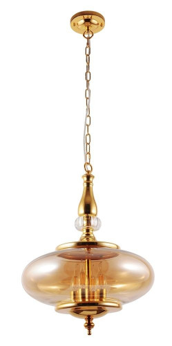 подвесной светильник crystal lux miel sp4 gold в Вологде