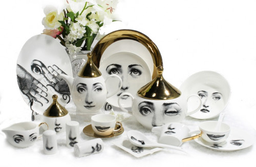 столовый сервиз пьеро форназетти golden faces в Вологде