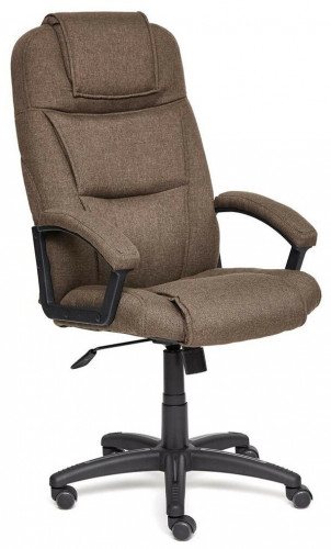компьютерное кресло tetchair бергамо (крестовина пластик, обивка ткань) для руководителя в Вологде