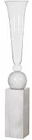 ваза напольная crystal circle white big в Вологде