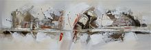 картина маслом морское сражение в Вологде