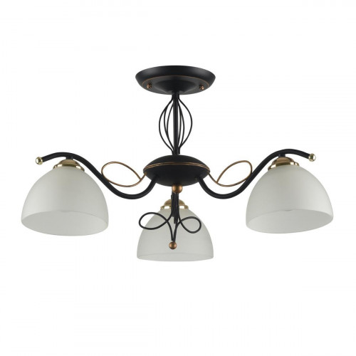 потолочная люстра idlamp ragia 554/3pf-blackpatina в Вологде