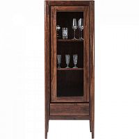 шкаф-витрина brooklyn walnut коричневый 65x40 в Вологде