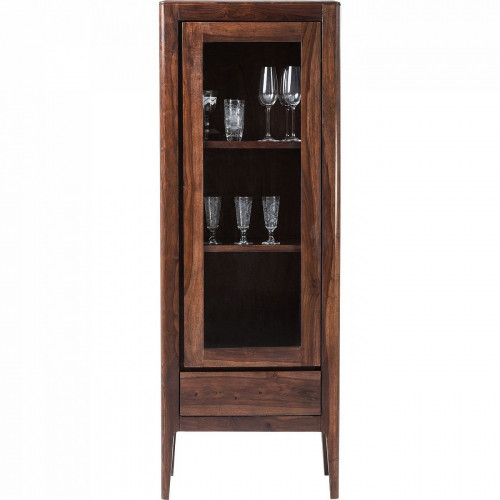 шкаф-витрина brooklyn walnut коричневый 65x40 в Вологде