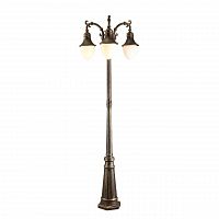 садово-парковый светильник arte lamp vienna a1317pa-3bn в Вологде