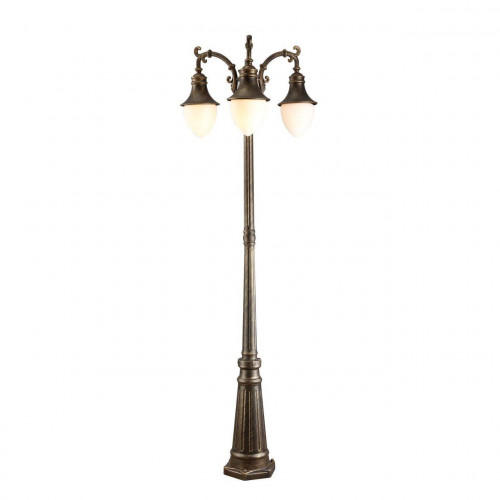 садово-парковый светильник arte lamp vienna a1317pa-3bn в Вологде