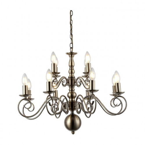 подвесная люстра arte lamp a1129lm-12ab в Вологде