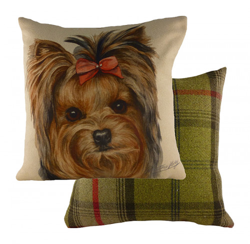 подушка с принтом waggydogs yorkie в Вологде