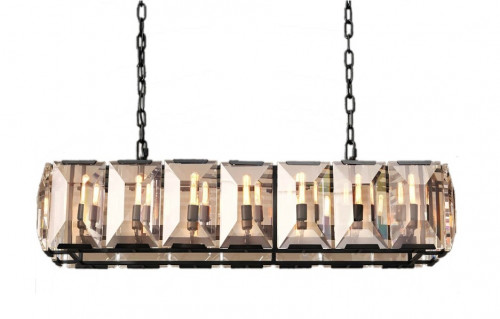 люстра harlow l100 черное основание, прозрачное стекло в Вологде