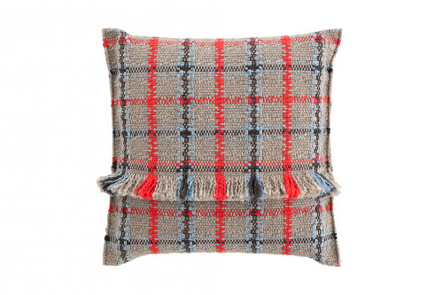 подушка большая gan tartan blue от gan в Вологде