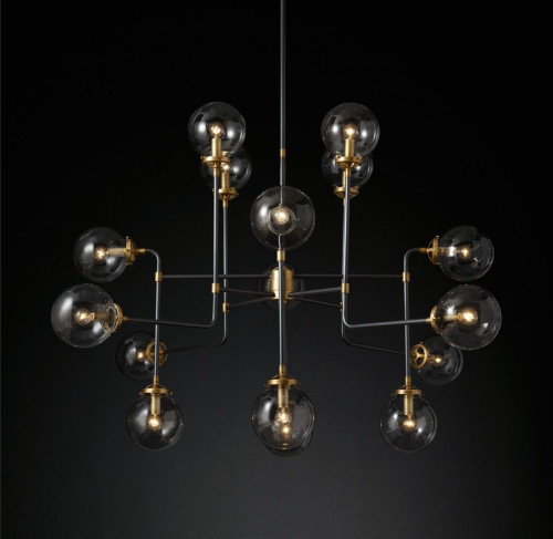 люстра bistro 16 черная, бронза в Вологде