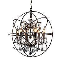 люстра foucault's orb crystal d52 антик (темная) чёрная в Вологде