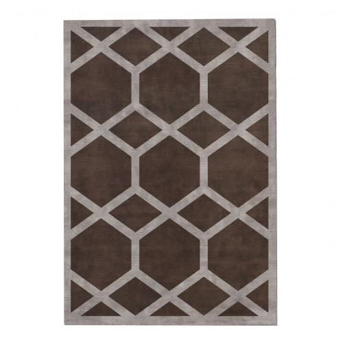 ковер ashton cocoa 300x400 коричневый в Вологде