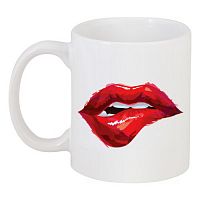 кружка с рисунком lips в Вологде