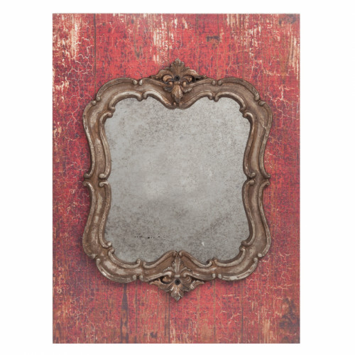 зеркало настенное на деревянном панно pontmercy three в Вологде