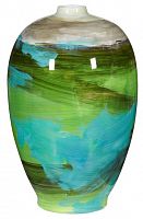 ваза настольная onyx coast turquoise в Вологде