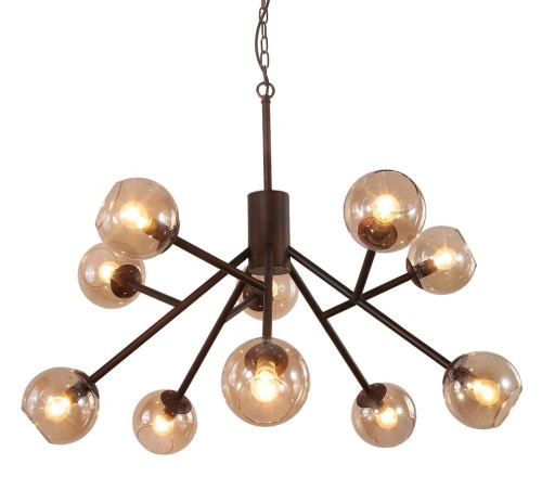 подвесная люстра crystal lux bueno sp-pl10 в Вологде