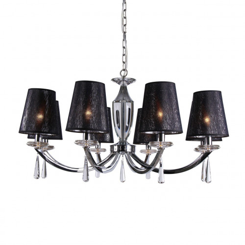 люстра дизайнерская the? хром черная в Вологде