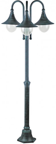 садово-парковый светильник arte lamp malaga a1086pa-3bg в Вологде