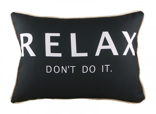 подушка с надписью relax в Вологде