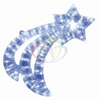 светодиодная фигура летящая звездочка 62см в Вологде