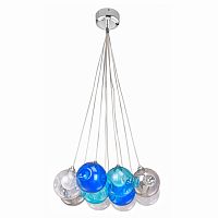 люстра bocci blue 10 прозрачное, голубое, пепельное стекло в Вологде