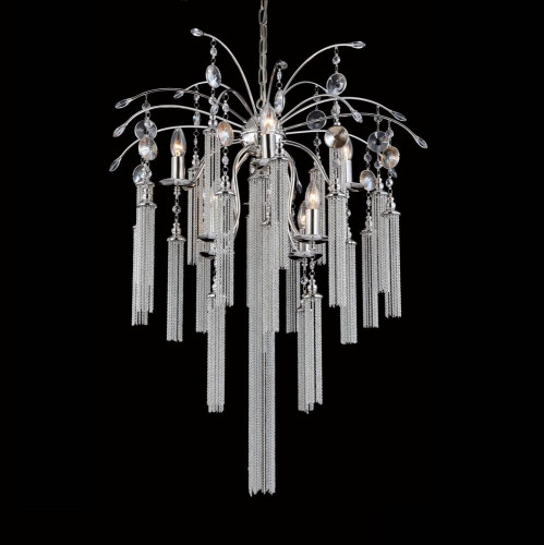 подвесная люстра crystal lux ethno sp8 хром в Вологде
