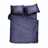комплект постельного белья decoflux сатин семейный indigo dots в Вологде