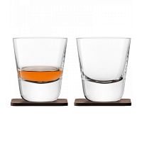 набор из 2 стаканов arran whisky с деревянными подставками 250 мл в Вологде