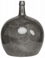 ваза настольная anaconda grey bottle wide в Вологде