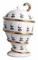 декоративная ваза с крышкой пьеро форназетти serpentino gold в Вологде