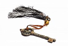 подхват для штор key with tassel black & white в Вологде